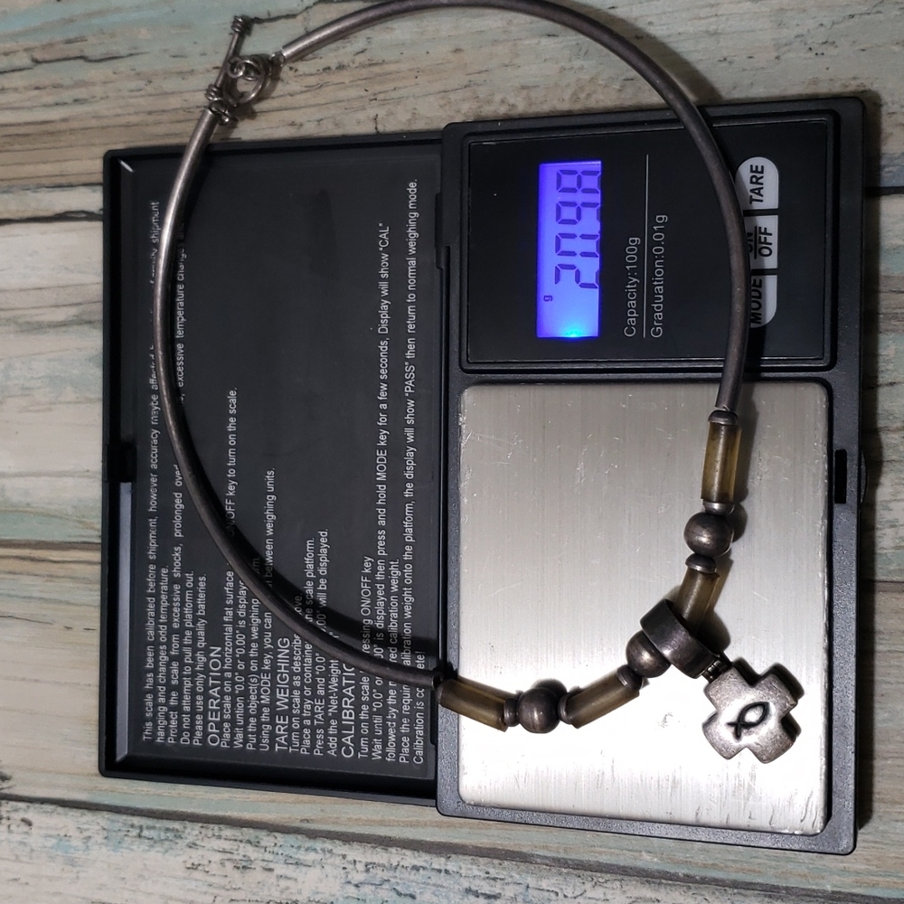 Silpada 925 Sterling Silver Ichthus Cross. - Picture 12 of 13